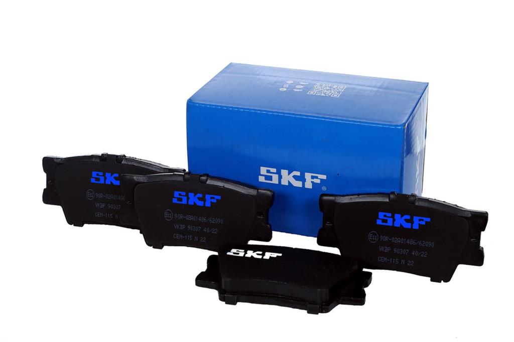 Jeu de 4 plaquettes de frein SKF ref. VKBP 90307
